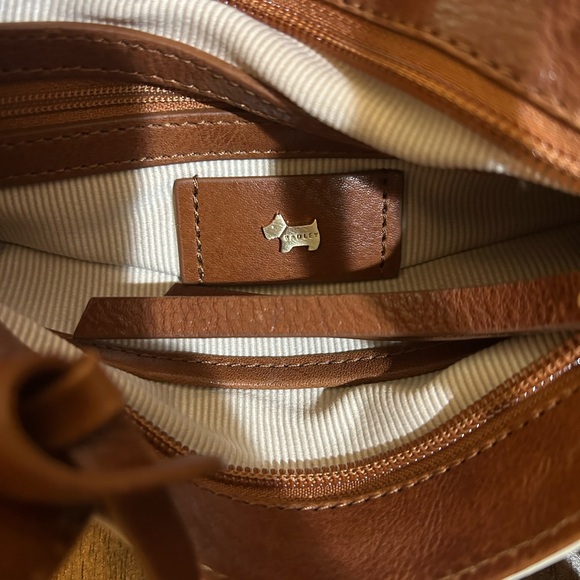 Radley London Medium Zip Around Striped Crossbody Bag Purse - Picture 9 of 14